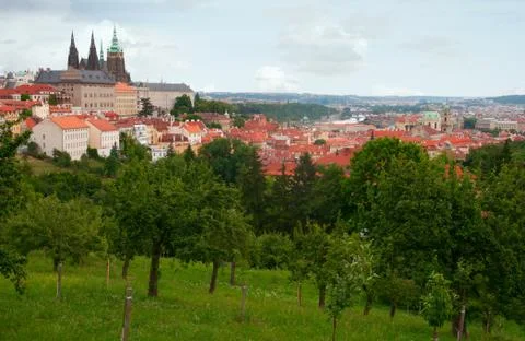 Prague castle Stock Photos