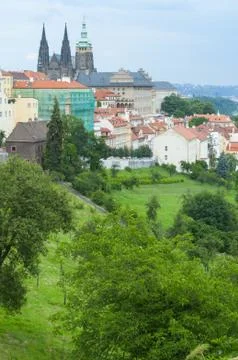 Prague castle Stock Photos