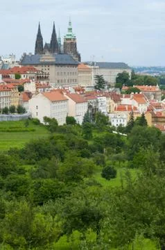 Prague castle Stock Photos