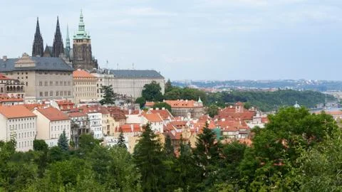 Prague castle Stock Photos