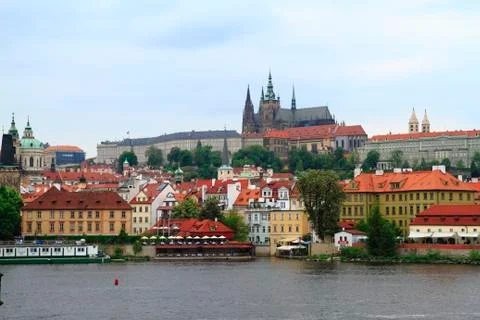 The prague castle Stock Photos