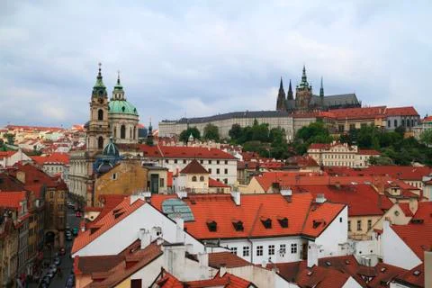 The prague castle Stock Photos