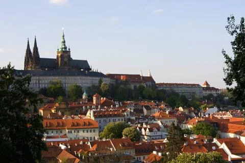 Prague - castle Foto stock