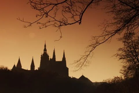 Prague castle Stock Photos