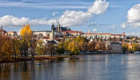 The prague castle Stock Photos