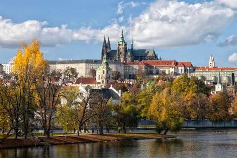 The prague castle Stock Photos