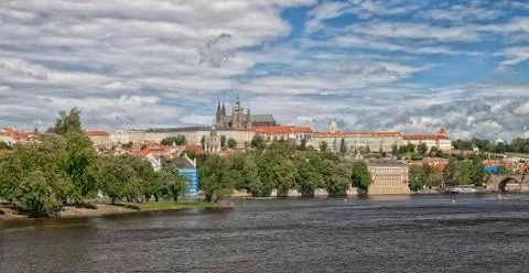 The prague castle Stock Photos