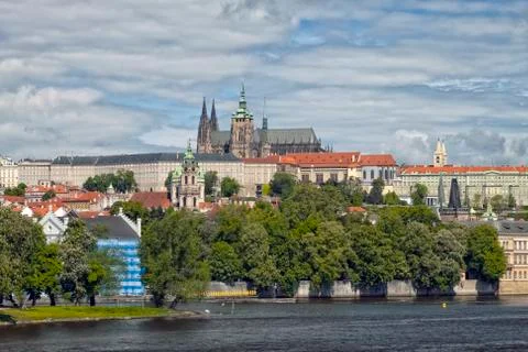 The prague castle Stock Photos