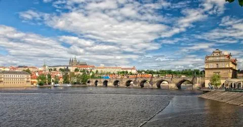 The prague castle Stock Photos