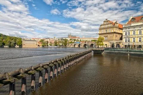 The prague castle Stock Photos