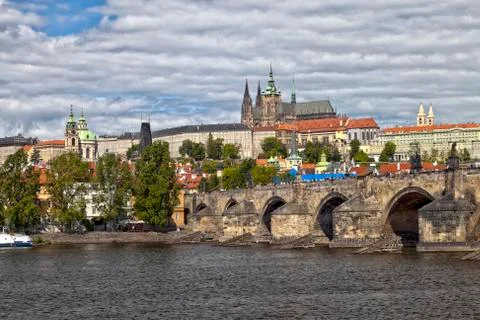 The prague castle Stock Photos