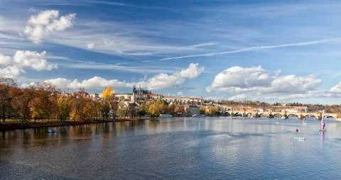 The prague castle Stock Photos