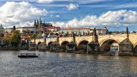 The prague castle Stock Photos
