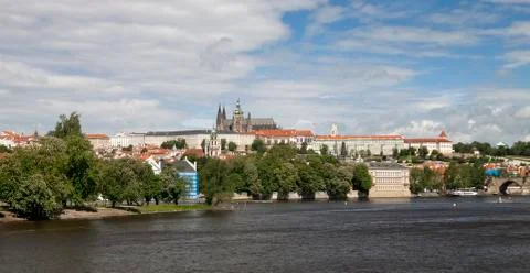 The prague castle Stock Photos
