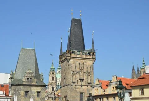 Prague castle Stock Photos