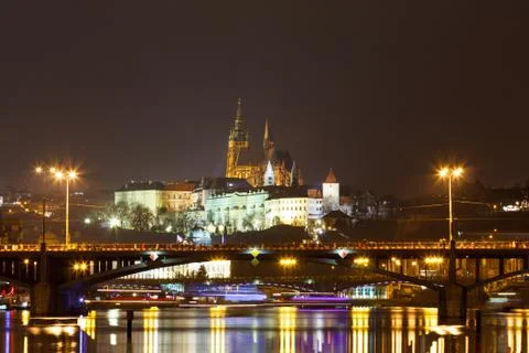 Prague castle Stock Photos