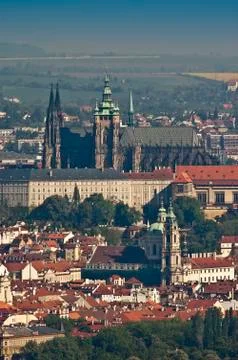 Prague castle Stock Photos