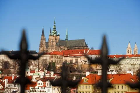 Prague castle Stock Photos