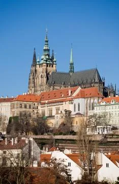 Prague castle Stock Photos