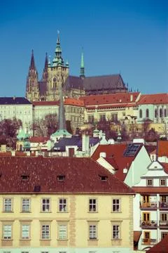 Prague castle Stock Photos