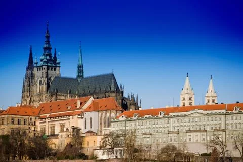 Prague castle Stock Photos