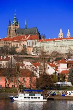 Prague castle Stock Photos