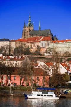 Prague castle Stock Photos