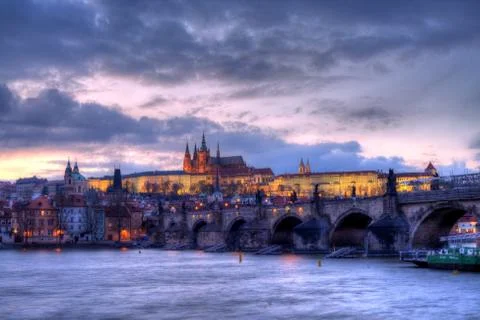 Prague Castle Stock Photos