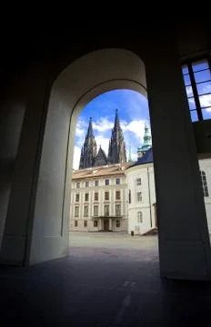 Prague castle Stock Photos