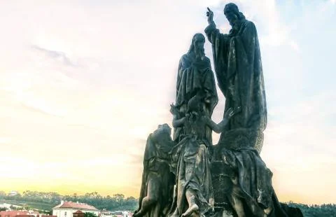 Prague Charles Bridge Stock Photos
