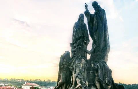 Prague Charles Bridge Stock Photos
