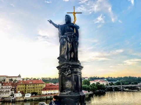 Prague Charles Bridge Stock Photos