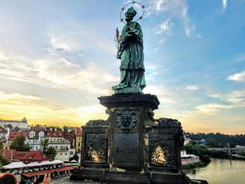 Prague Charles Bridge Stock Photos