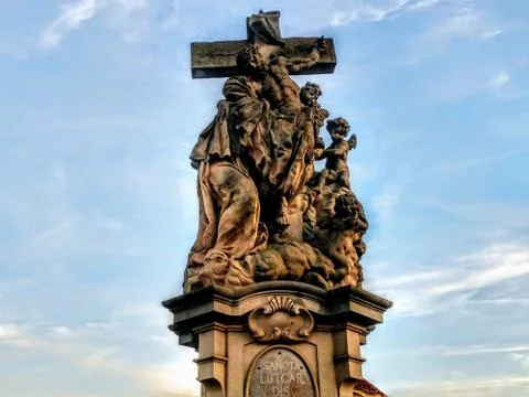 Prague Charles Bridge Stock Photos