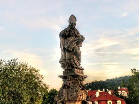 Prague Charles Bridge Stock Photos