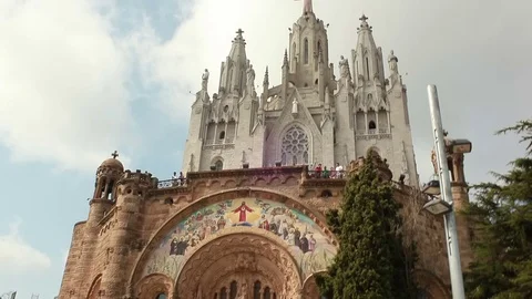 Prague Church in winter Stock Footage 70973505