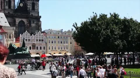 Prague City 10 Stock Footage 12794975