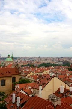 Prague Cityscape Stock Photos