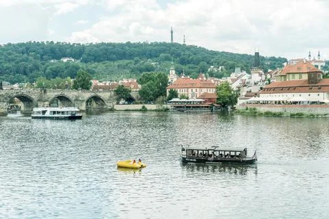 Prague cityscape Stock Photos
