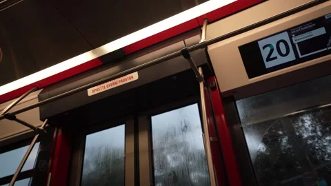 Prague , Czech republic ,01 01 2026 : tram and public transportation Stock Footage 283682728