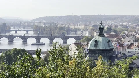 Prague. Czech Republic. 4K background video clip. 4k stock footage. Stock Footage 218375632