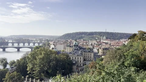 Prague. Czech Republic. 4K background video clip. 4k stock footage. 库存影片 218376153