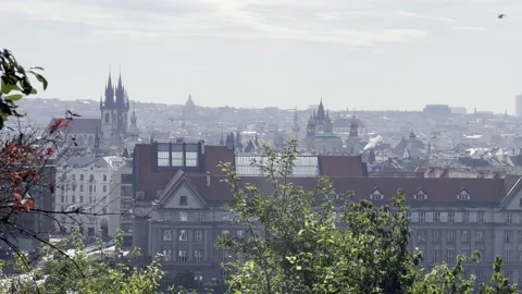 Prague. Czech Republic. 4K background video clip. 4k stock footage. Stockbeeldmateriaal 218376652