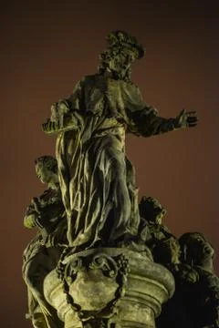 Prague, Czech Republic, January 2018 Stock Photos