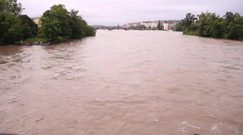 Prague Floods 2013 Stock Footage 30291150