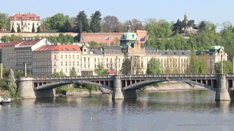 Prague landscape Stock Footage 41233440
