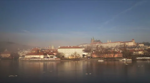 Prague, Mala Strana - timelapse Stock Footage 64004161