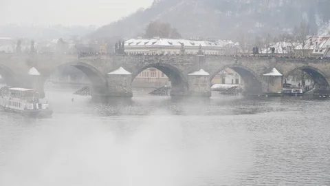 Prague-mist-1 Stock Footage 101581456