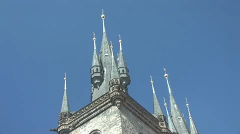 Prague Old Town Stock Footage 12394964