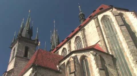 Prague Old Town Stock Footage 12395090